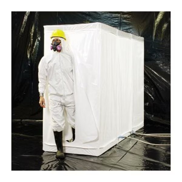 GRAYLING 3 ROOM D-CON SHOWER 6 MIL, 2 PLY, WHITE, Grayling Industries, Mfr#: 1001005